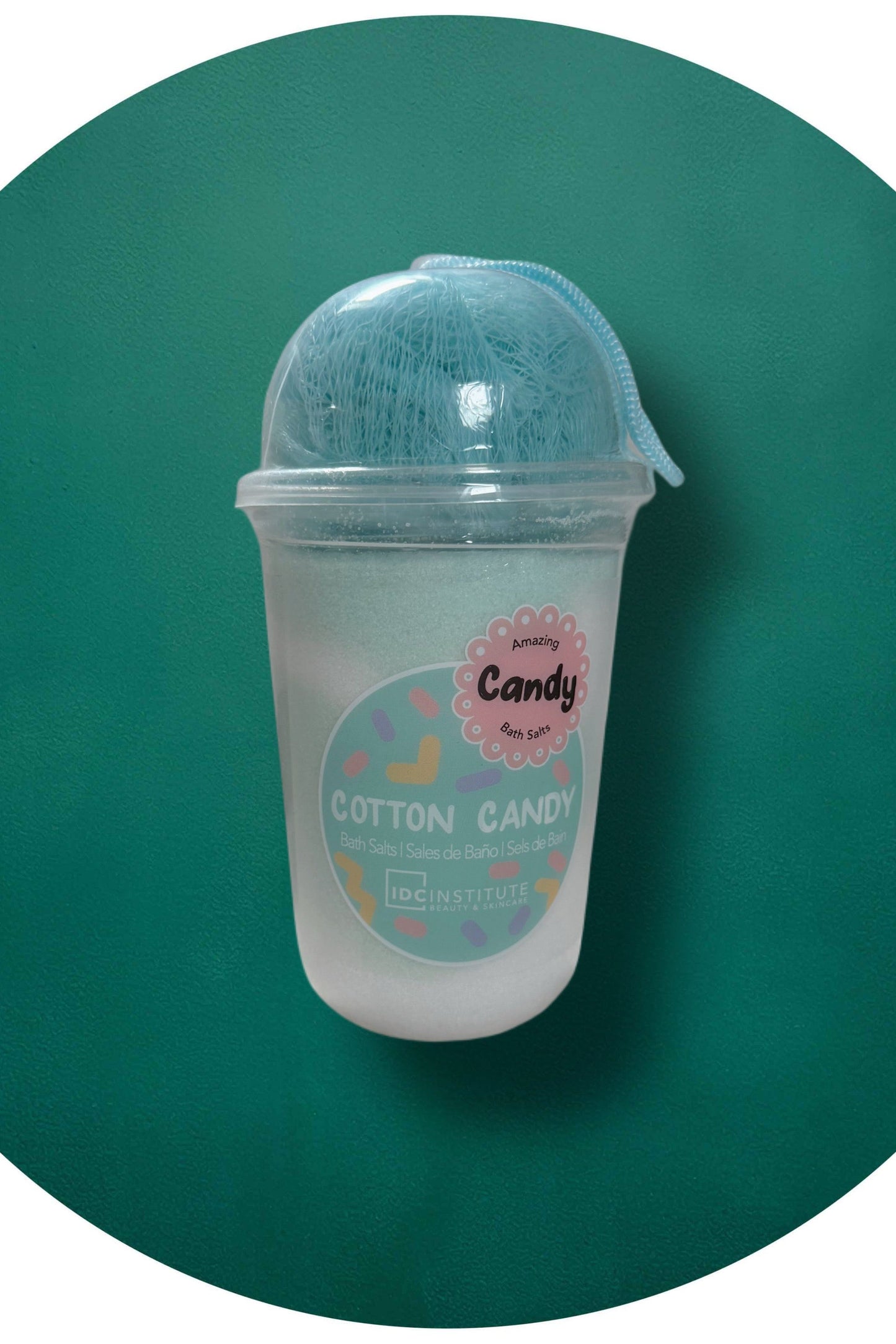 Sel de bain + éponge
