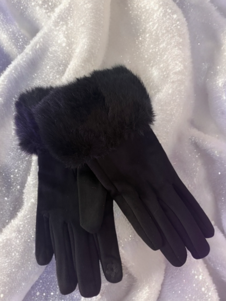Gants pour femme velours