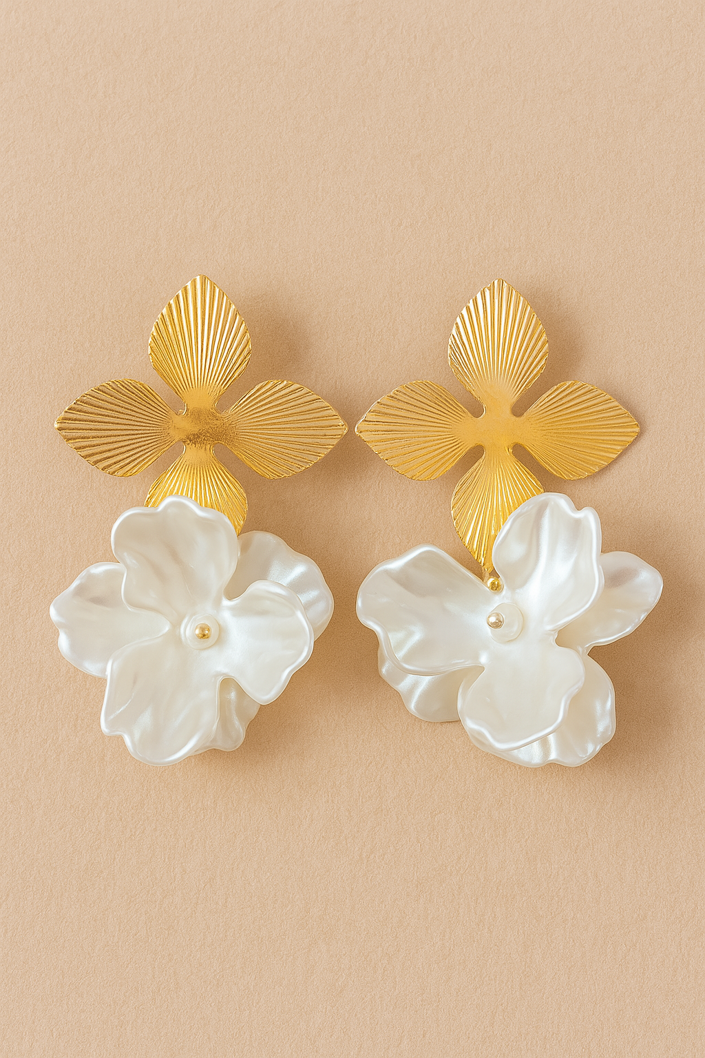Boucle d’oreilles fleurs