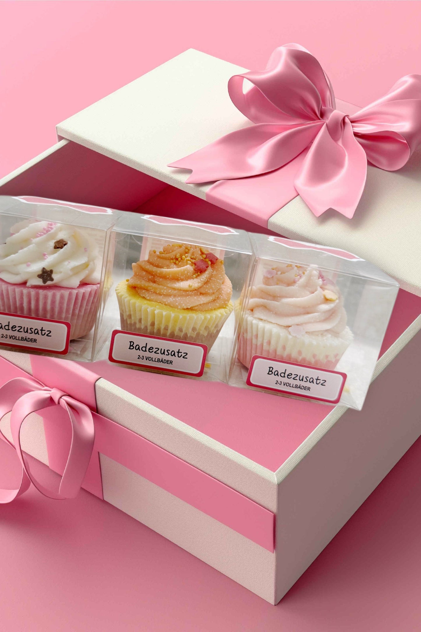 Cupcake de bain (3 pièces)