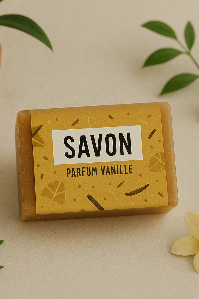 Savon tranche glycérine végétal Vanille 🍨