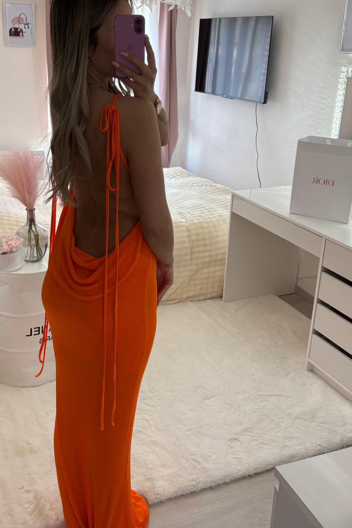 Robe dos nus