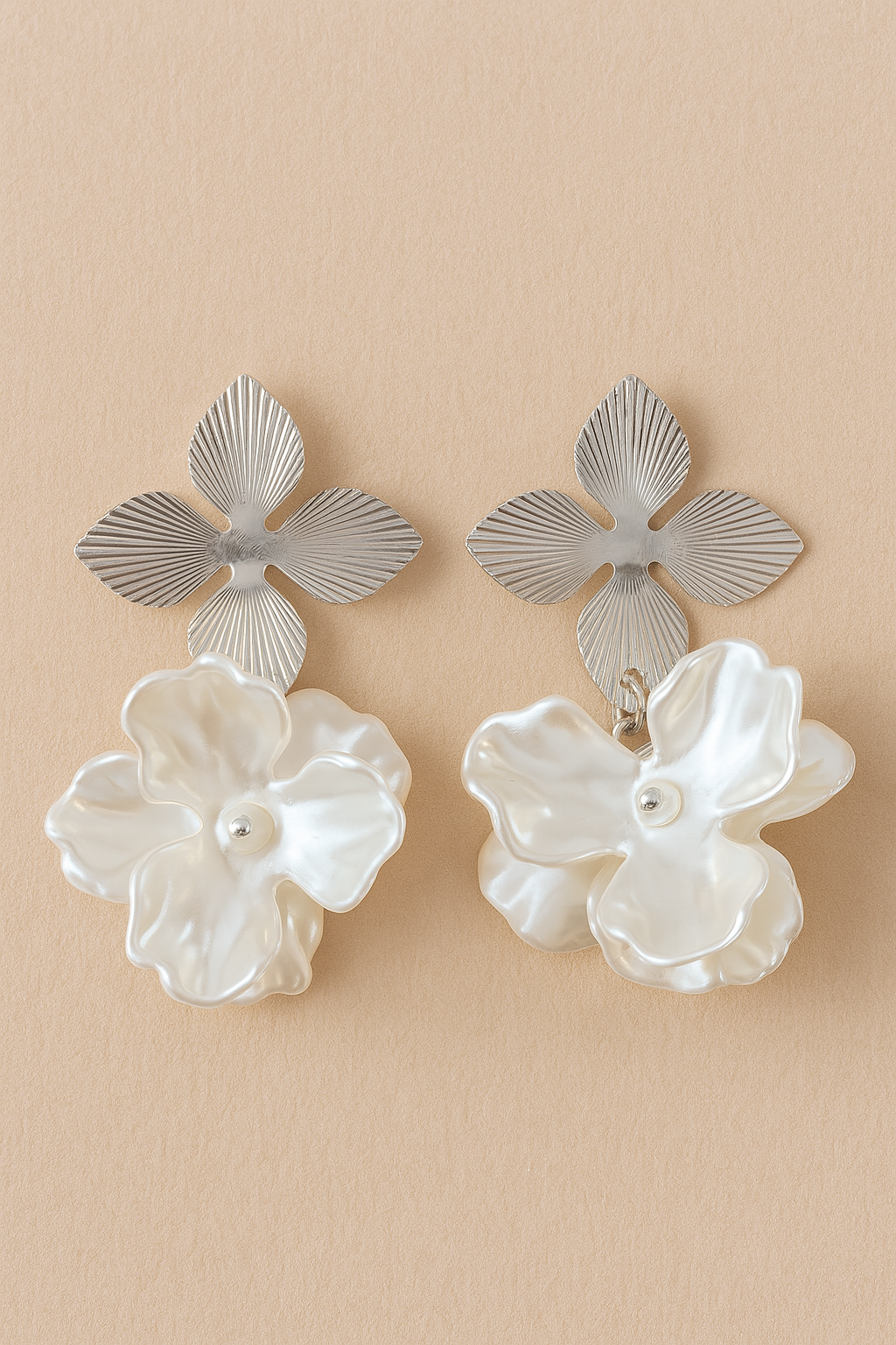 Boucle d’oreilles fleurs
