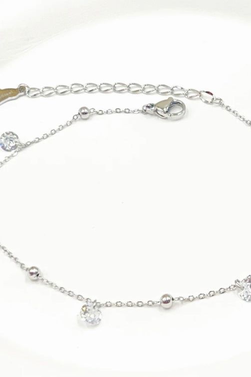 Chaîne de cheville Millia en acier inoxydable