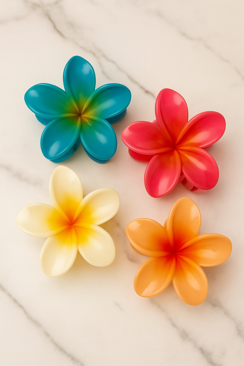 Pinces à cheveux fleurs