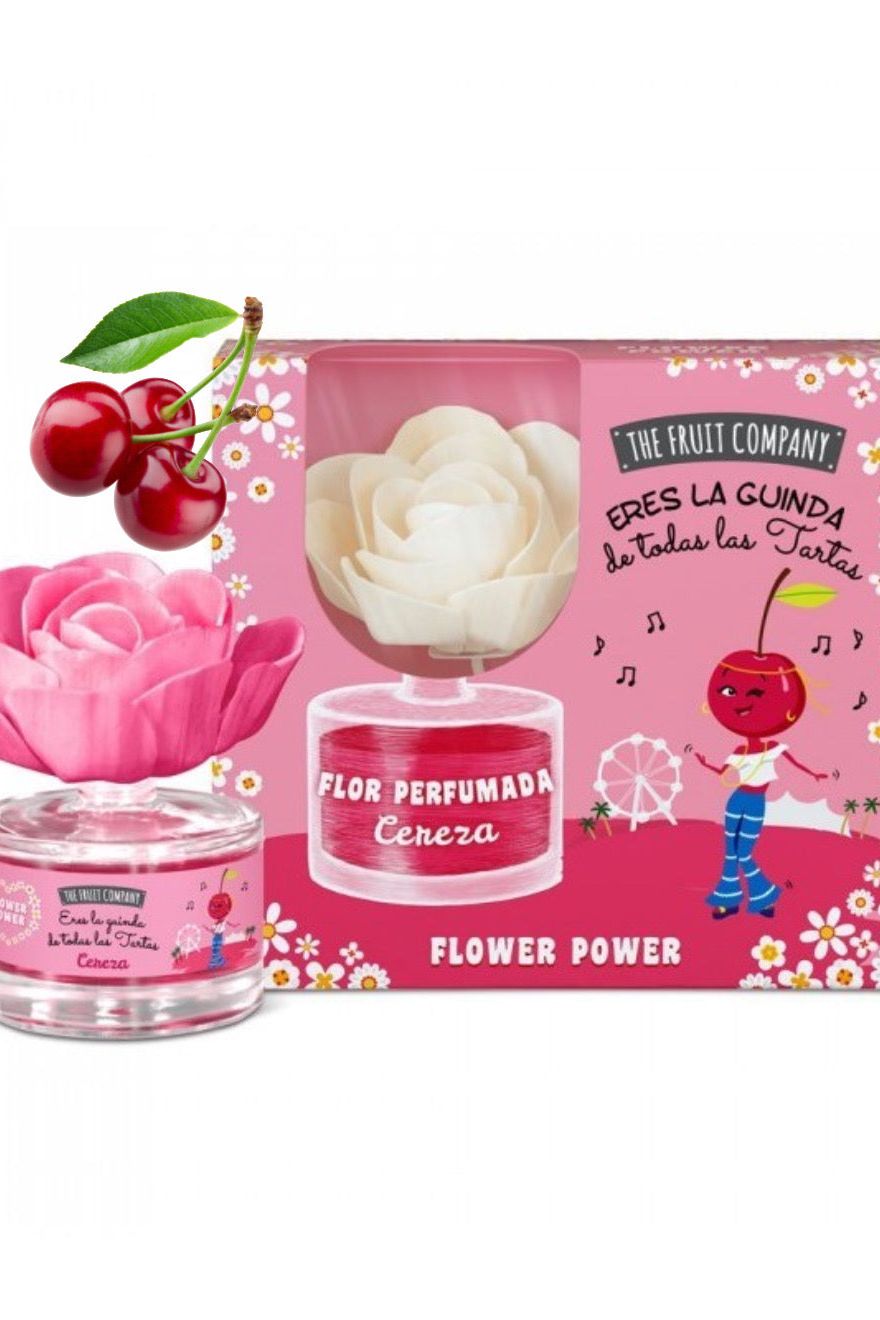 Diffuseur fleur de cellulose parfumés fraise chantilly