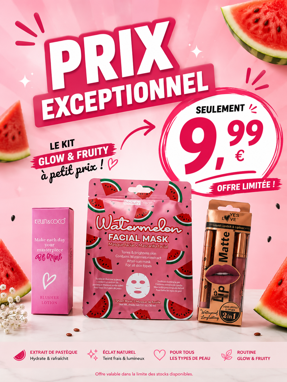 Kit Beauté Glow ✨