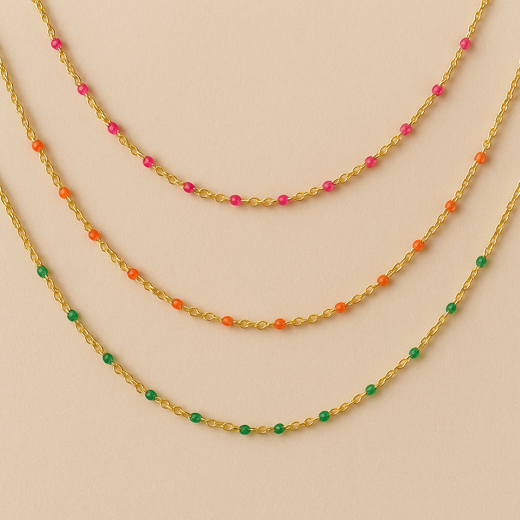 Collier perlé