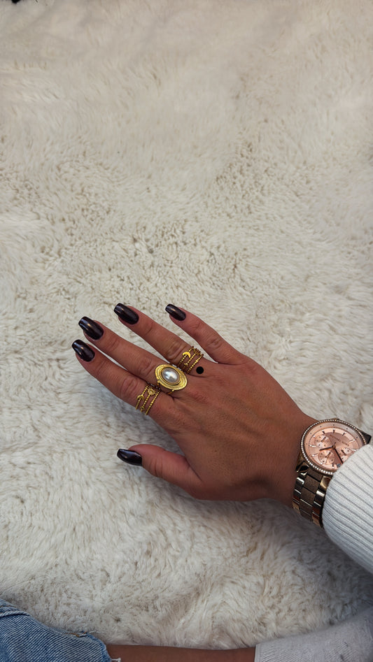 Bague en acier inoxydable