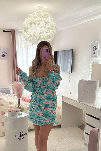 Robe imprimée fleur