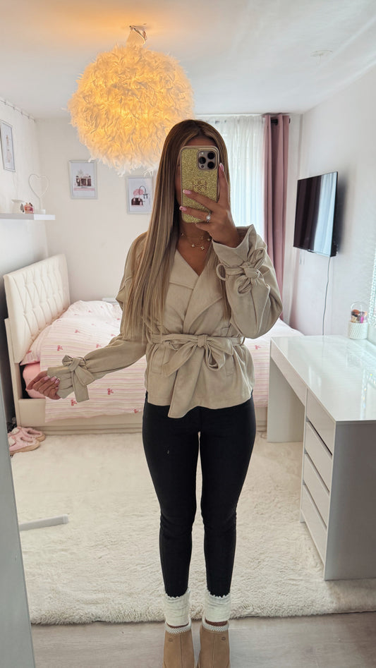 Veste en daim