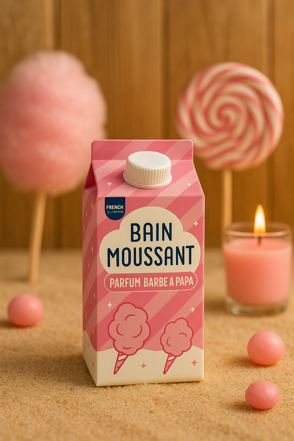 Bain moussant Barbe à papa 🫧 🩷