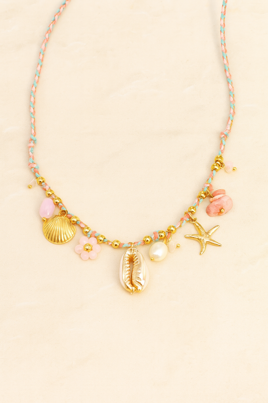 Collier acier inoxydable éclat et fraîcheur marine