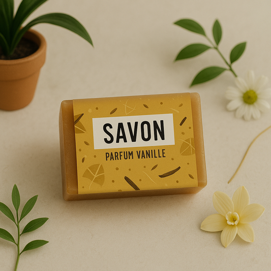 Savon tranche glycérine végétal Vanille 🍨
