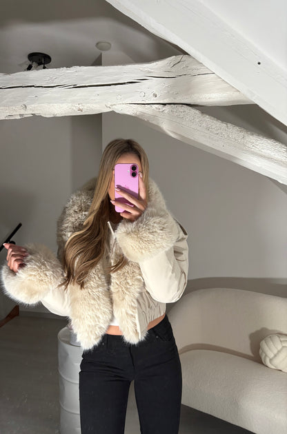 Veste fourrure