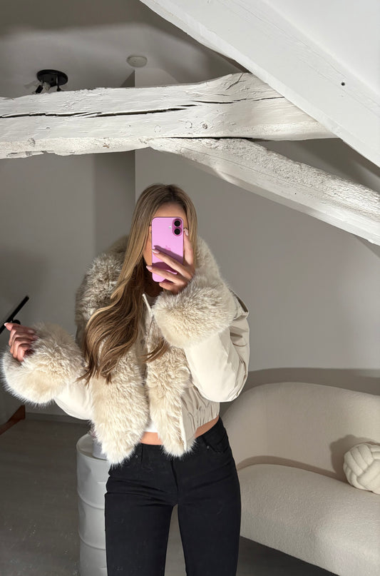 Veste fourrure