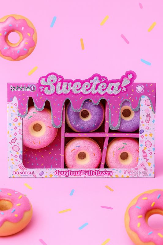 Coffret cadeau bombes de bain donuts