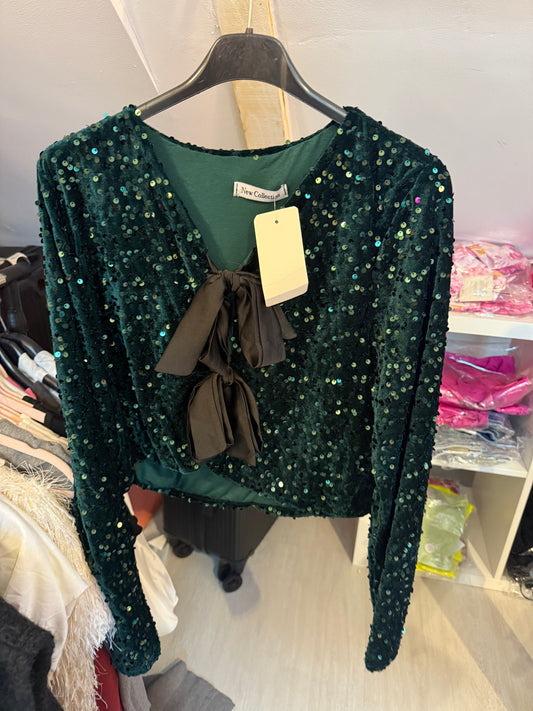 Blouse paillette