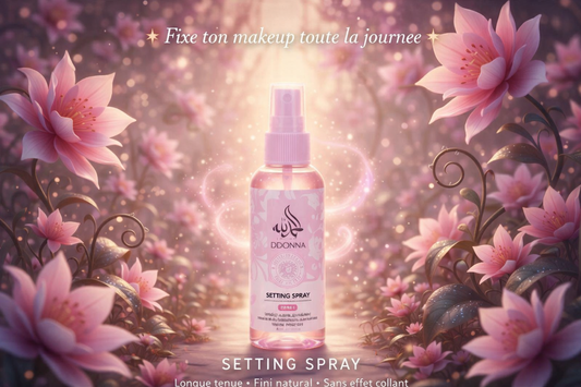 Spray fixateur de maquillage